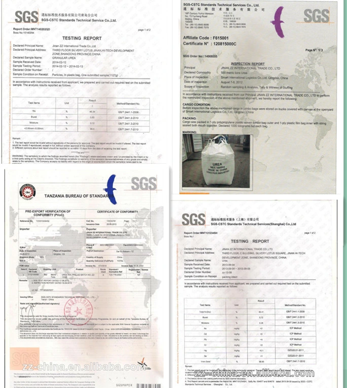 China Factory Directly Delivery NPK Compound Fertilizer with Intertek